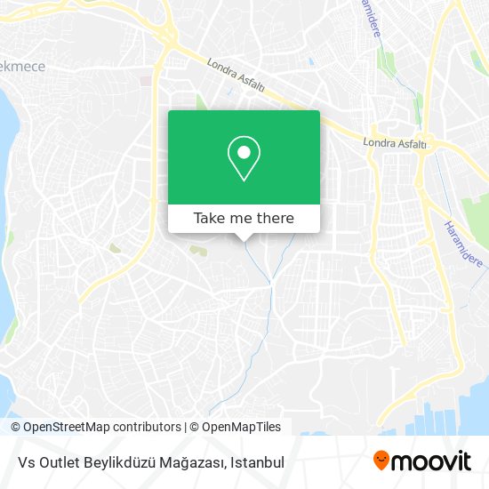 Vs Outlet Beylikdüzü Mağazası map
