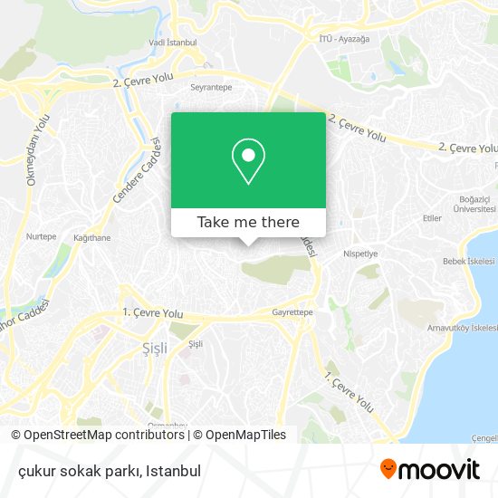 çukur sokak parkı map