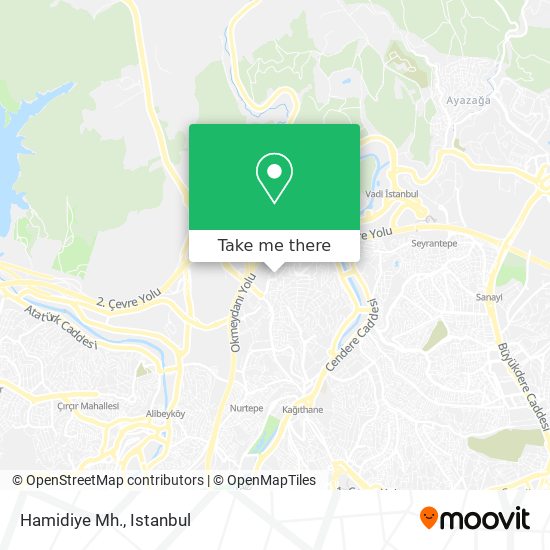 Hamidiye Mh. map