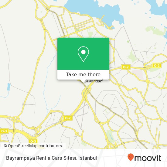 Bayrampaşa Rent a Cars Sitesi map