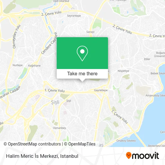 Halim Meric İs Merkezi map