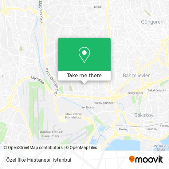 Özel İlke Hastanesi map