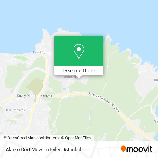 Alarko Dört Mevsim Evleri map