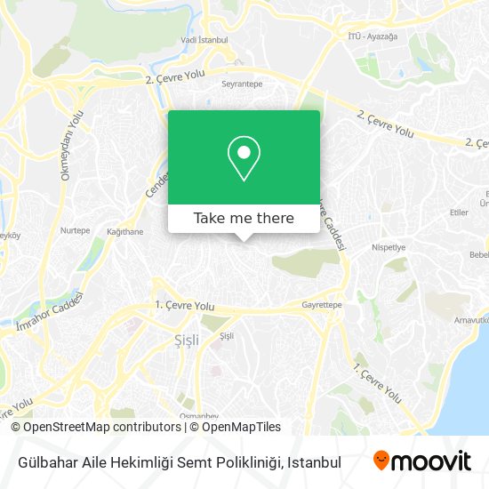 Gülbahar Aile Hekimliği Semt Polikliniği map