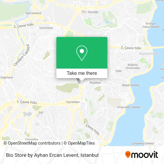 Bio Store by Ayhan Ercan  Levent map