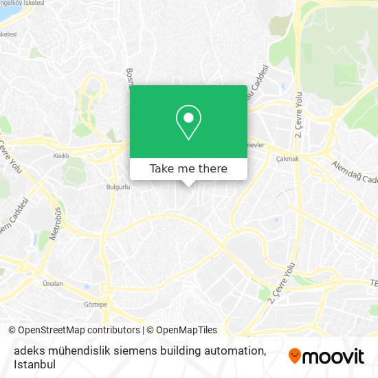 adeks mühendislik siemens building automation map