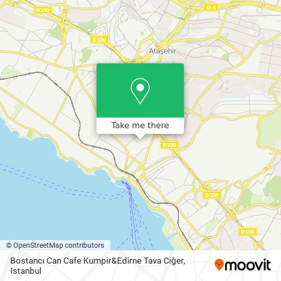 Bostancı Can Cafe Kumpir&Edirne Tava Ciğer map
