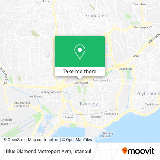 Blue Diamond Metroport Avm map