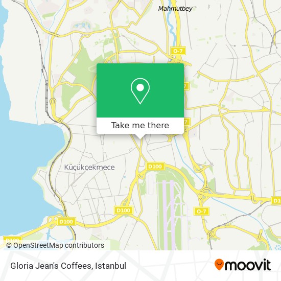 Gloria Jean's Coffees map