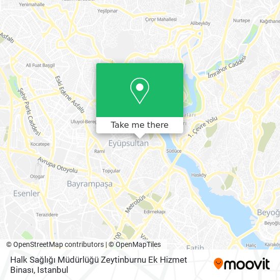 Halk Sağlığı Müdürlüğü Zeytinburnu Ek Hizmet Binası map