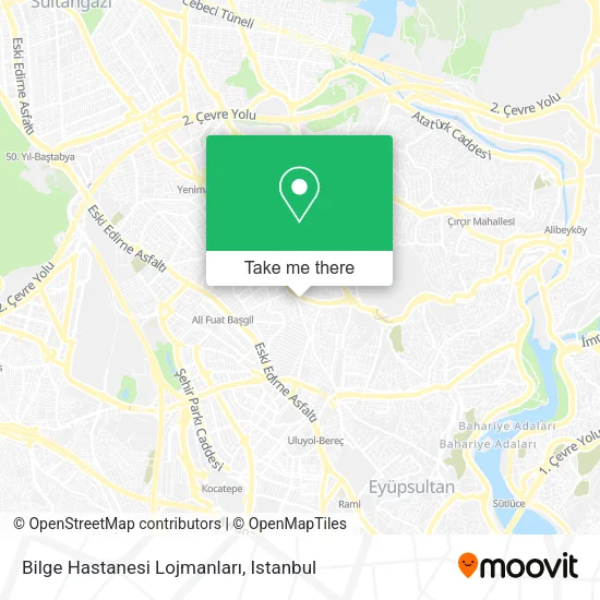 Bilge Hastanesi Lojmanları map