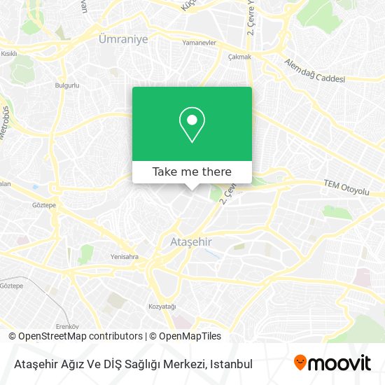 Ataşehir Ağız Ve DİŞ Sağlığı Merkezi map