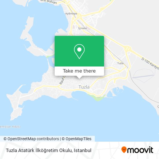 Tuzla Atatürk İlköğretim Okulu map