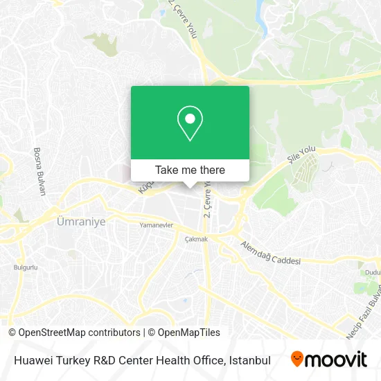 Huawei Turkey R&D Center Health Office map