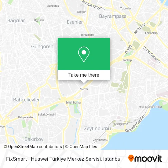 FixSmart - Huawei Türkiye Merkez Servisi map