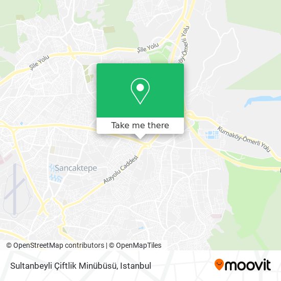 Sultanbeyli Çiftlik Minübüsü map