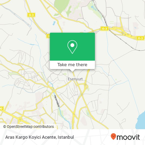 Aras Kargo Koyici Acente map