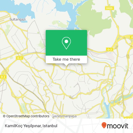 KamilKoç Yeşilpınar map