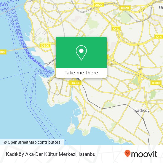 Kadıköy Aka-Der Kültür Merkezi map