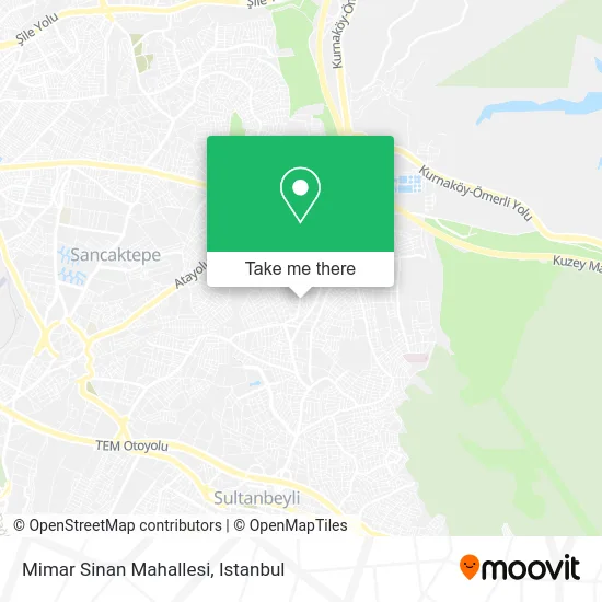 Mimar Sinan Mahallesi map