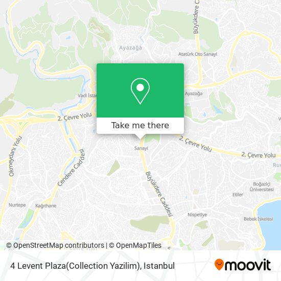 4 Levent Plaza(Collection Yazilim) map