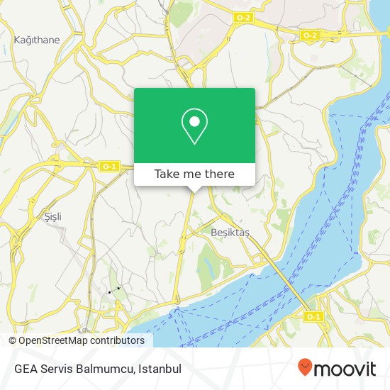 GEA Servis Balmumcu map