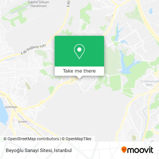 Beyoğlu Sanayi Sitesi map