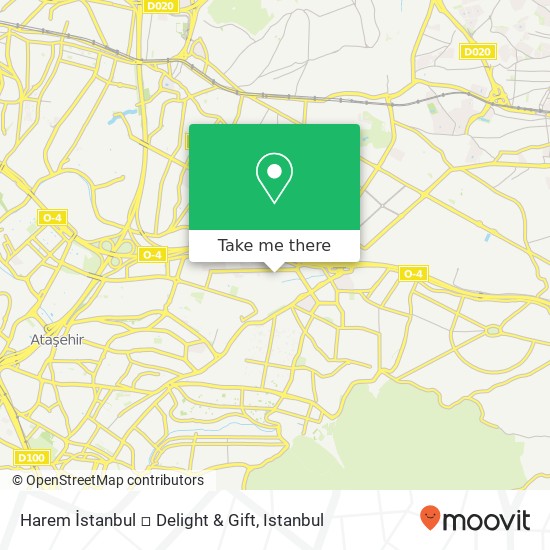 Harem İstanbul ▫ Delight & Gift map