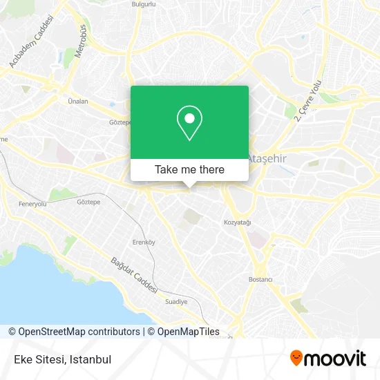 Eke Sitesi map