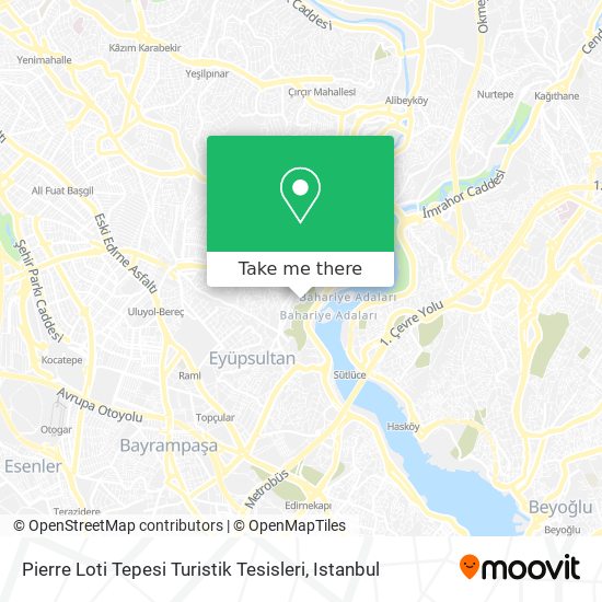 Pierre Loti Tepesi Turistik Tesisleri map