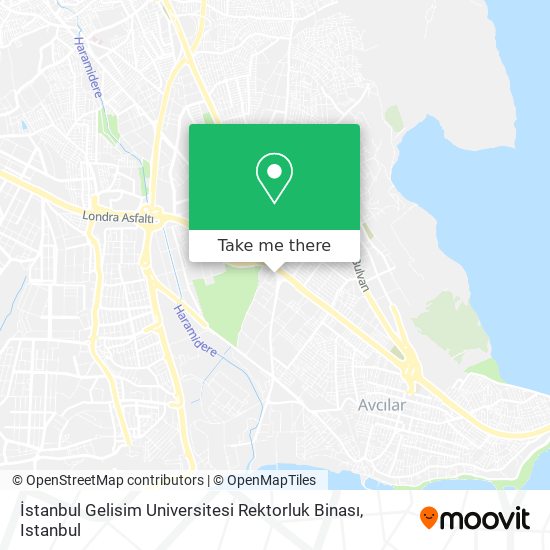 İstanbul Gelisim Universitesi Rektorluk Binası map