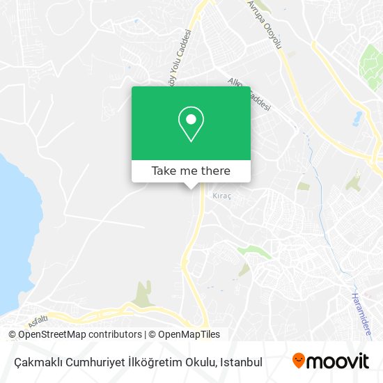 Çakmaklı Cumhuriyet İlköğretim Okulu map