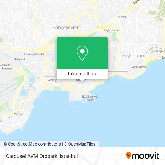 Carousel AVM Otopark map