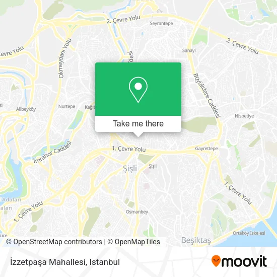 İzzetpaşa Mahallesi map