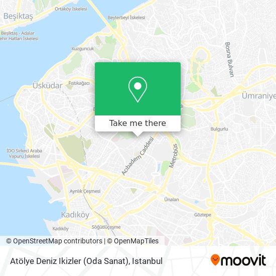 Atölye Deniz Ikizler (Oda Sanat) map