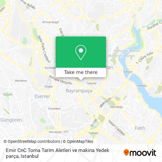 Emir CnC Torna Tarim Aletleri ve makina Yedek parça map