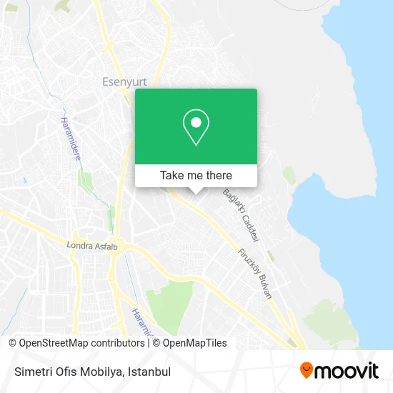 Simetri Ofis Mobilya map