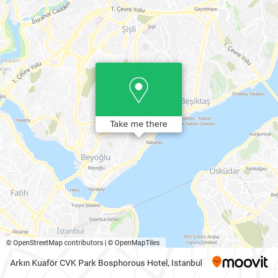 Arkın Kuaför CVK Park Bosphorous Hotel map