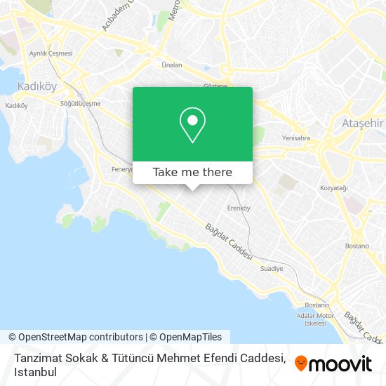 Tanzimat Sokak & Tütüncü Mehmet Efendi Caddesi map