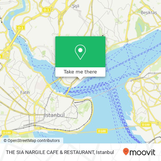 THE SIA NARGILE CAFE & RESTAURANT map
