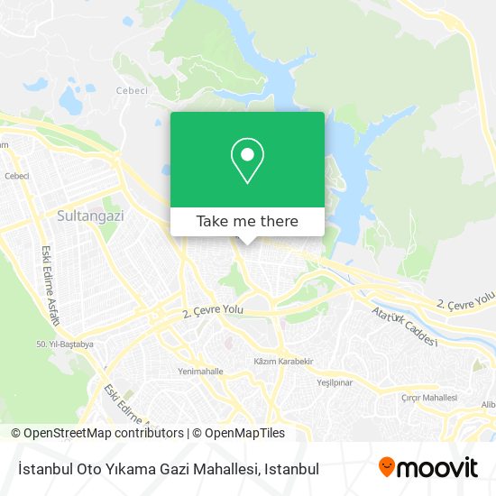 İstanbul Oto Yıkama Gazi Mahallesi map