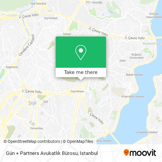 Gün + Partners Avukatlık Bürosu map