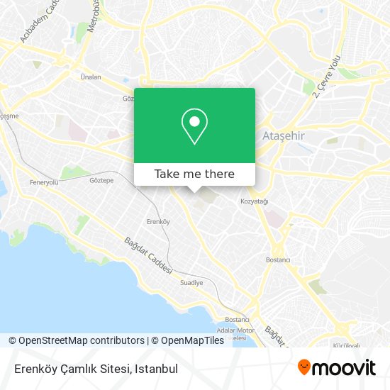 Erenköy Çamlık Sitesi map