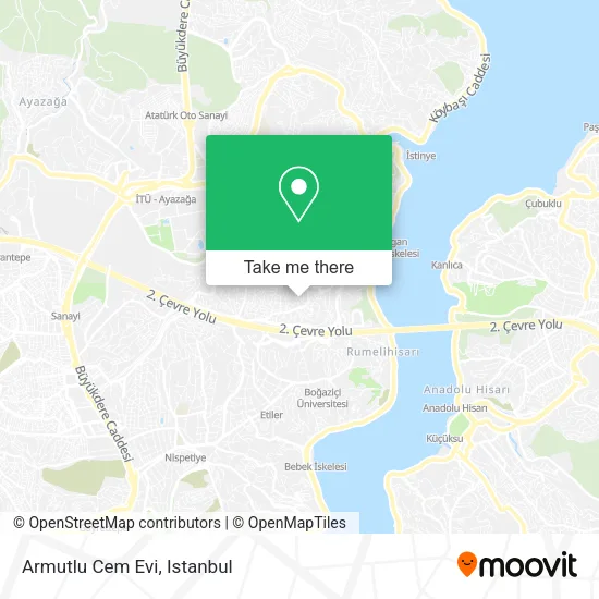 Armutlu Cem Evi map