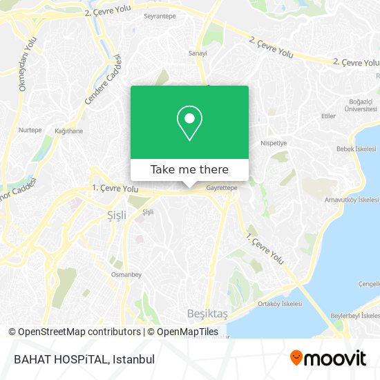 BAHAT HOSPiTAL map