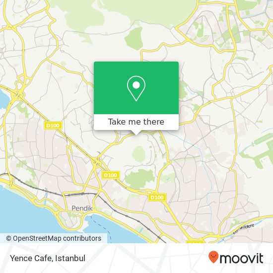 Yence Cafe map