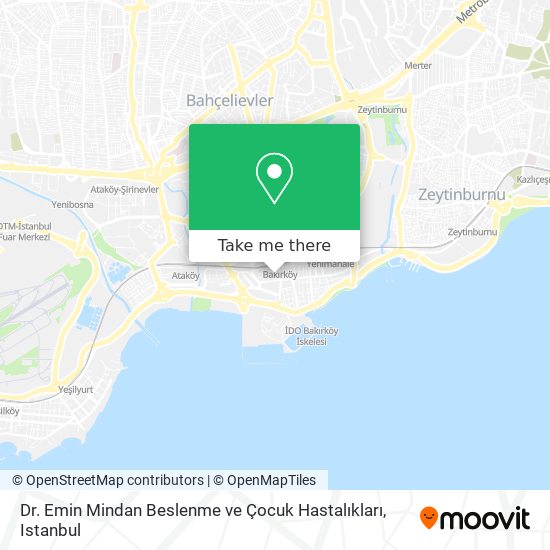 Dr. Emin Mindan Beslenme ve Çocuk Hastalıkları map