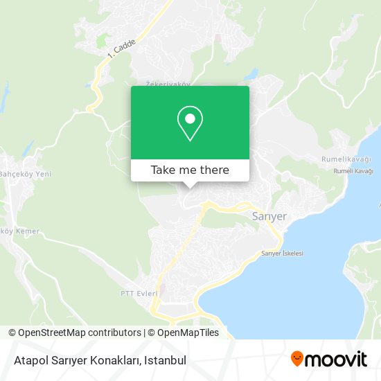 Atapol Sarıyer Konakları map