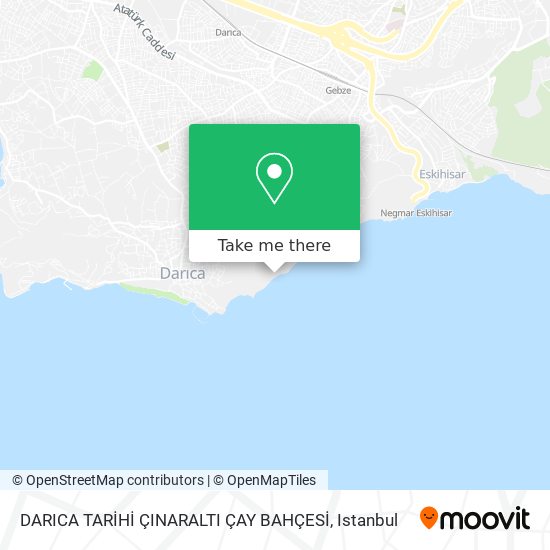 DARICA TARİHİ ÇINARALTI ÇAY BAHÇESİ map