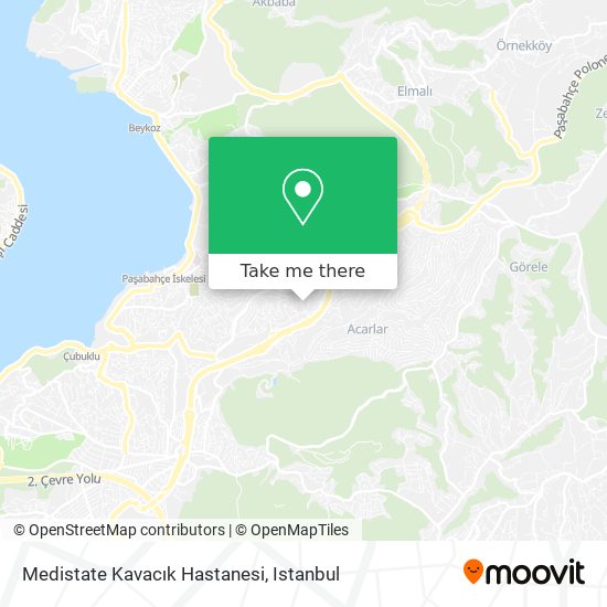 Medistate Kavacık Hastanesi map